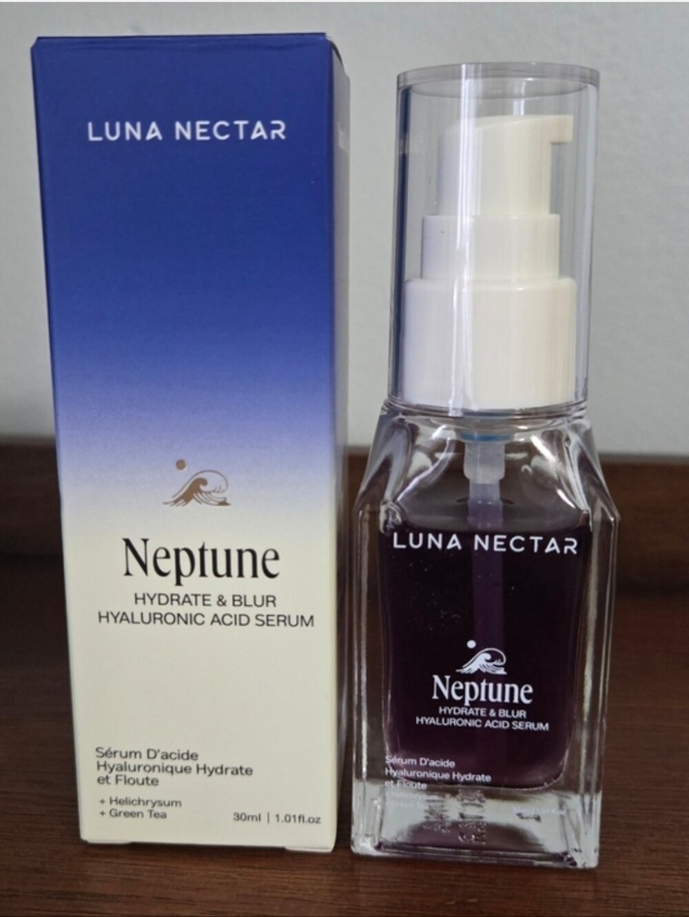 Luna Nectar Neptune Hydrate & Blur Hyaluronic Acid Serum 30ml